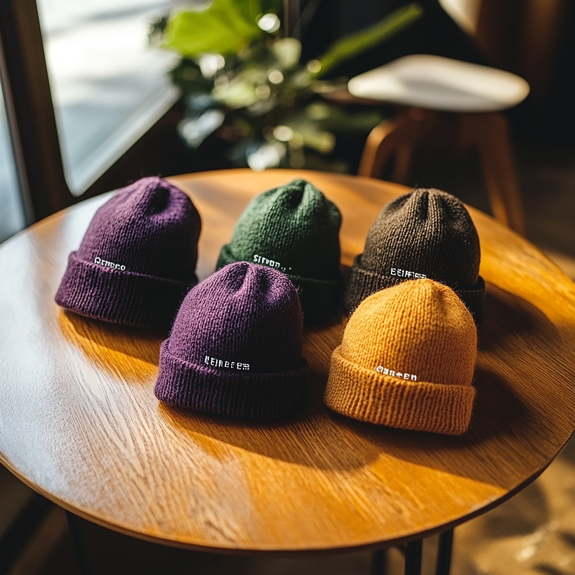 Custom embroidery on beanies and corporate headwear